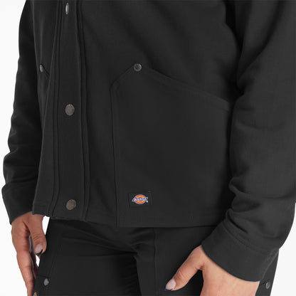 Women's EDS NXT Zip Front Scrub Jacket Dickies Women|Scrubs