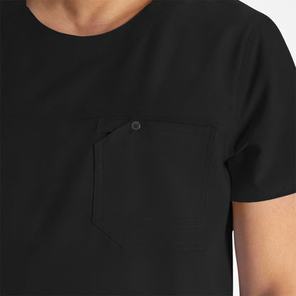 Men's EDS NXT Round Neck Scrub Top Dickies Men|Scrubs