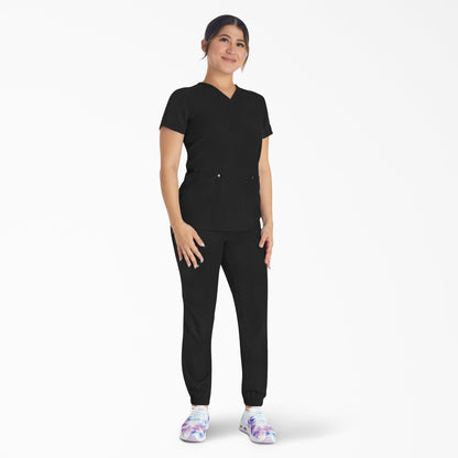 Women's EDS NXT V-Neck Scrub Top Dickies Women|Scrubs