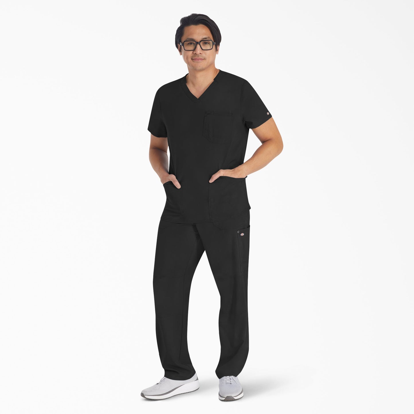 Men's EDS NXT V-Neck Scrub Top Dickies Men|Scrubs