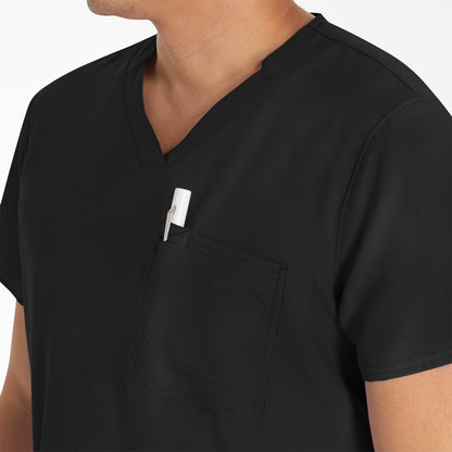 Men's EDS NXT V-Neck Scrub Top Dickies Men|Scrubs