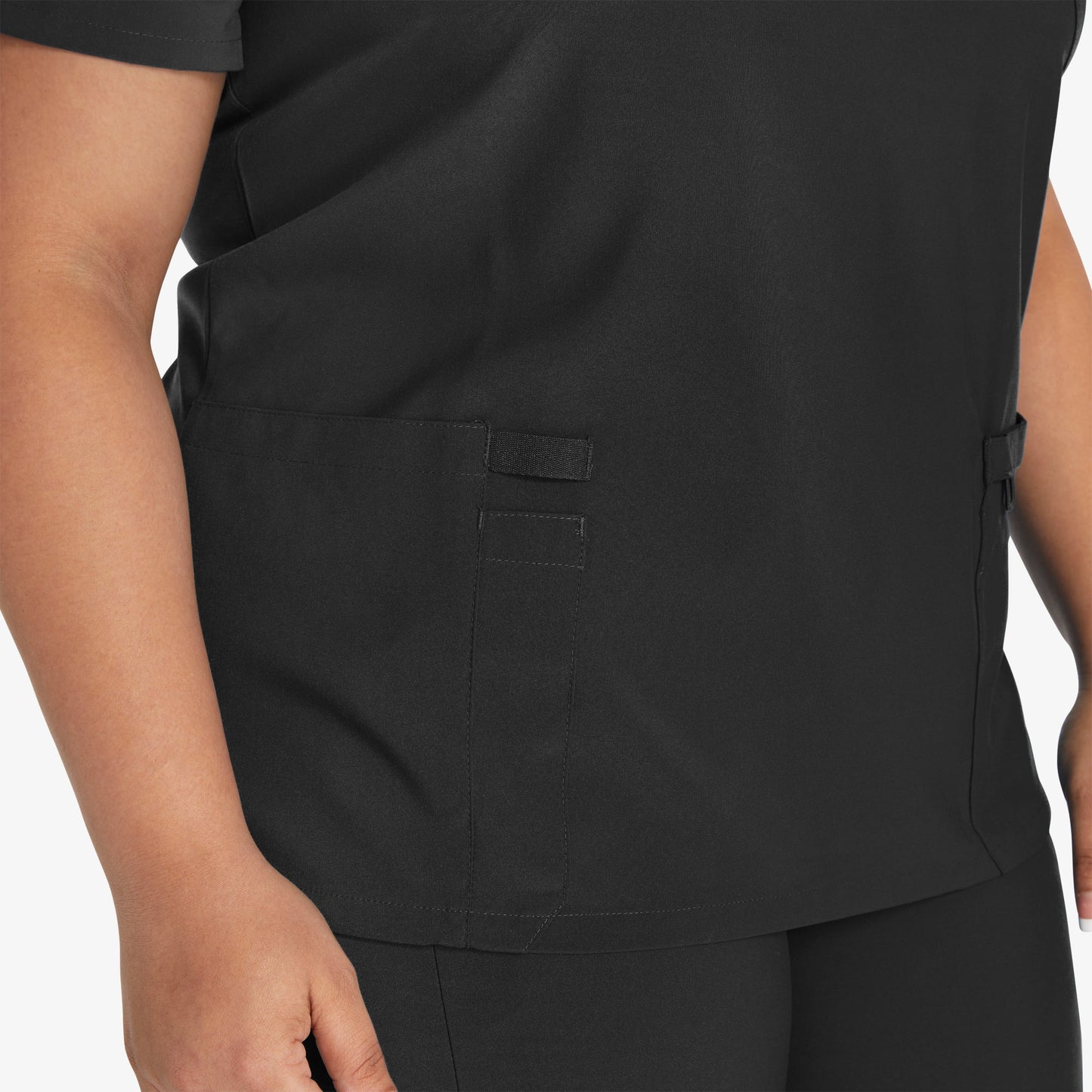 Women's EDS Essentials Mock Wrap Scrub Top Dickies Women|Scrubs