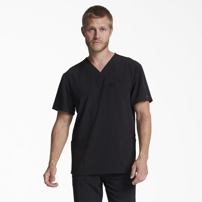 Men's EDS Essentials V-Neck Scrub Top Dickies Men|Scrubs