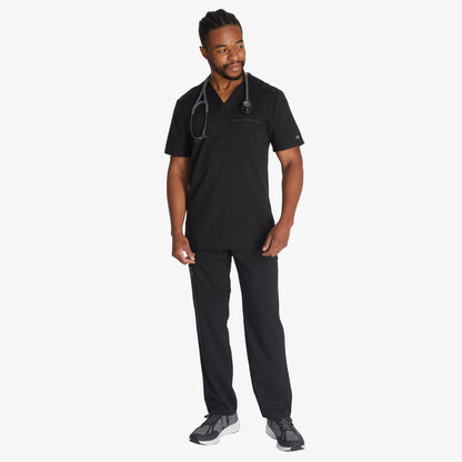 Men's Balance Tuckable V-Neck Scrub Top Dickies Men|Scrubs