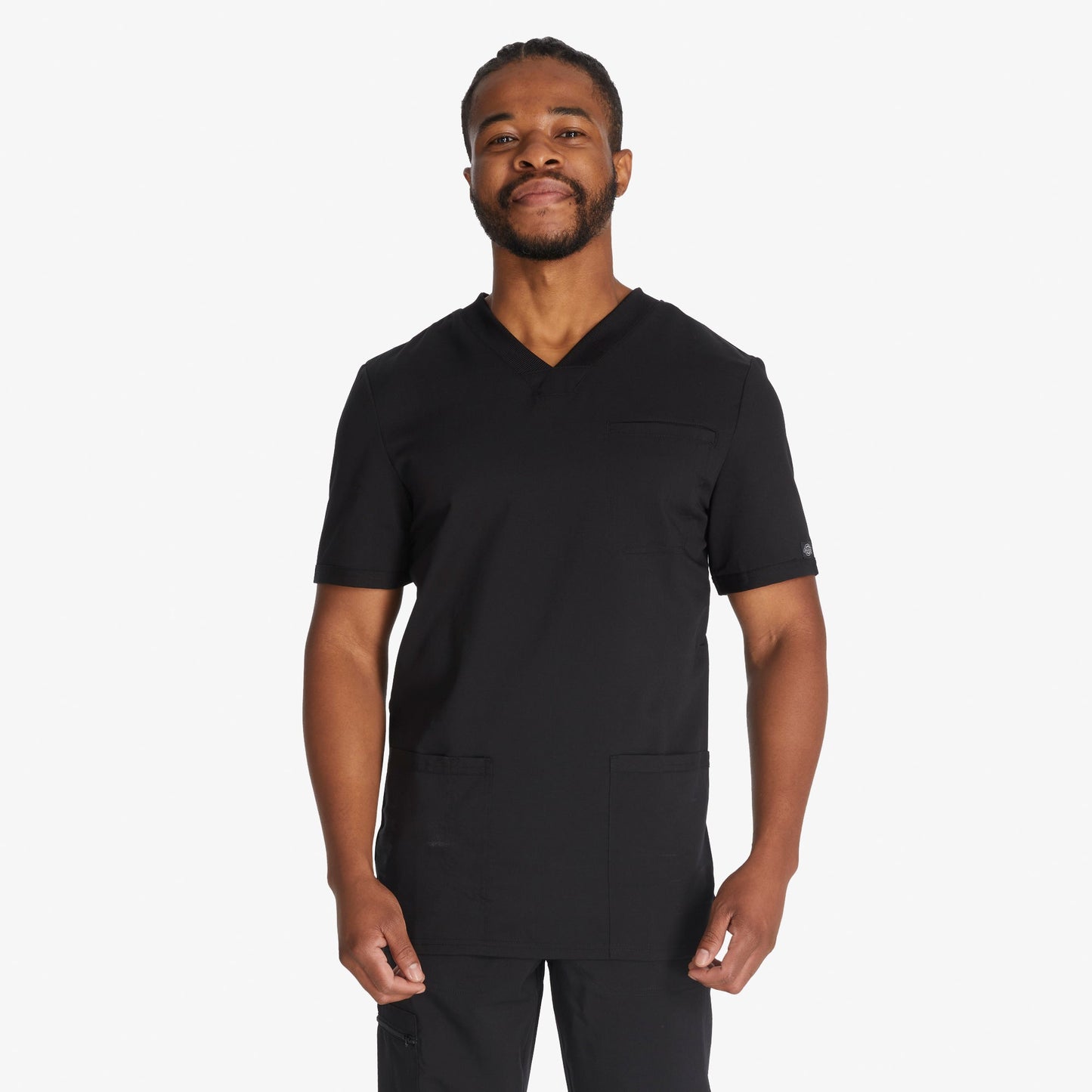 Men's Balance V-Neck Scrub Top Dickies Men|Scrubs