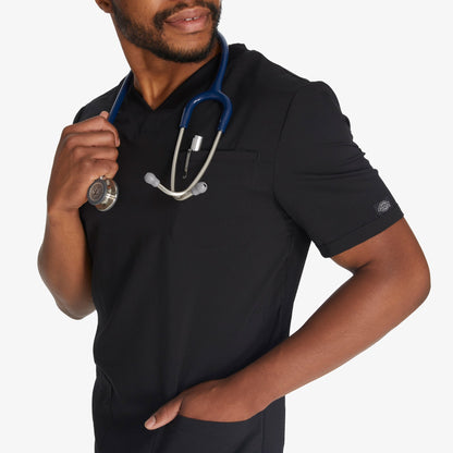 Men's Balance V-Neck Scrub Top Dickies Men|Scrubs