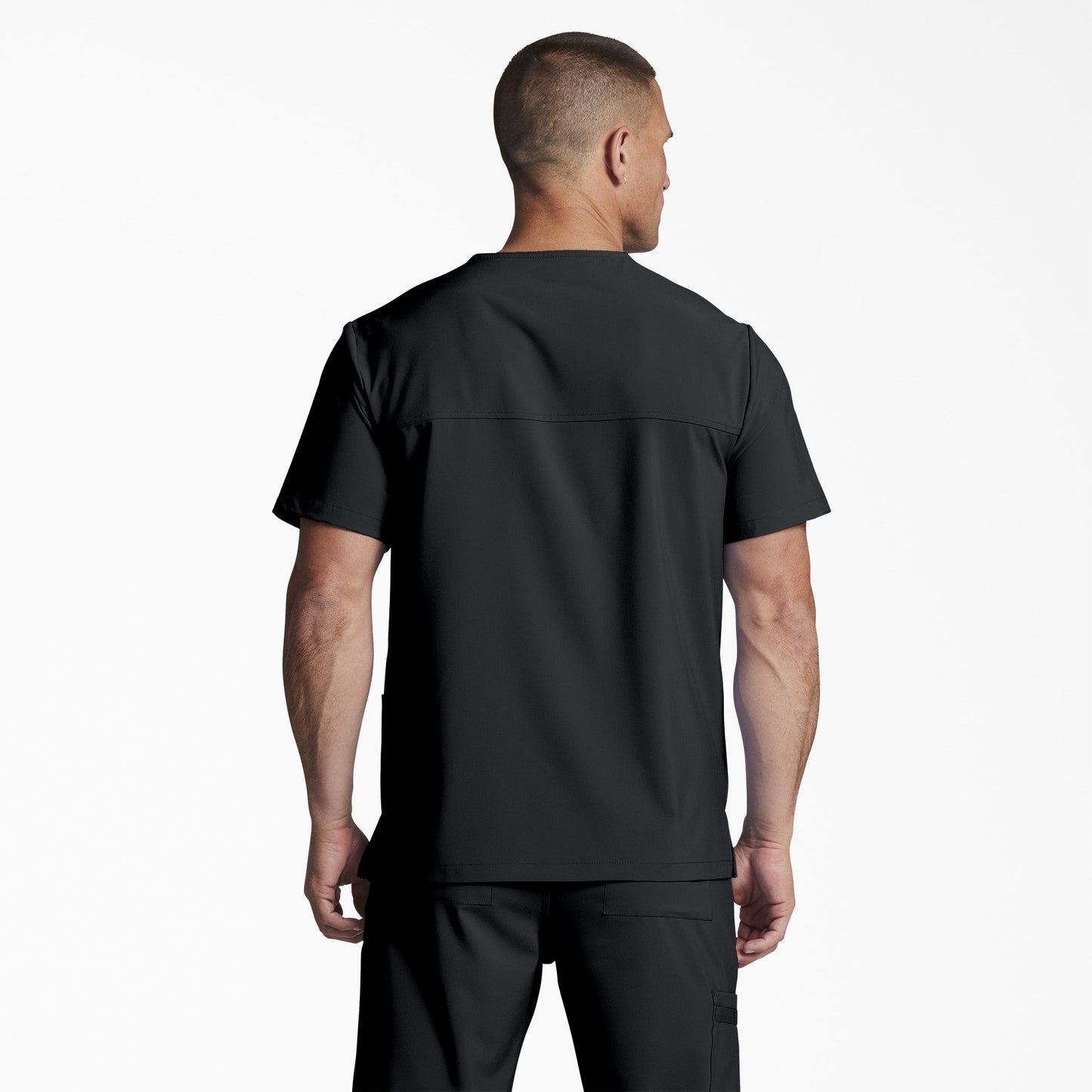 Unisex EDS Essentials V-Neck Scrub Top Dickies Men|Scrubs|Women