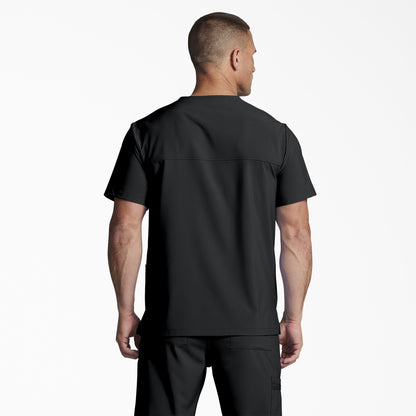 Unisex EDS Essentials V-Neck Scrub Top Dickies Men|Scrubs|Women