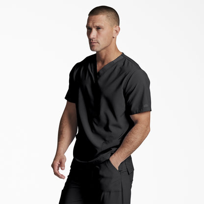 Unisex EDS Essentials V-Neck Scrub Top Dickies Men|Scrubs|Women