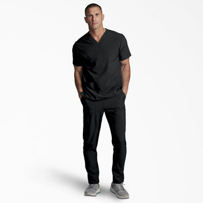 Unisex EDS Essentials V-Neck Scrub Top Dickies Men|Scrubs|Women