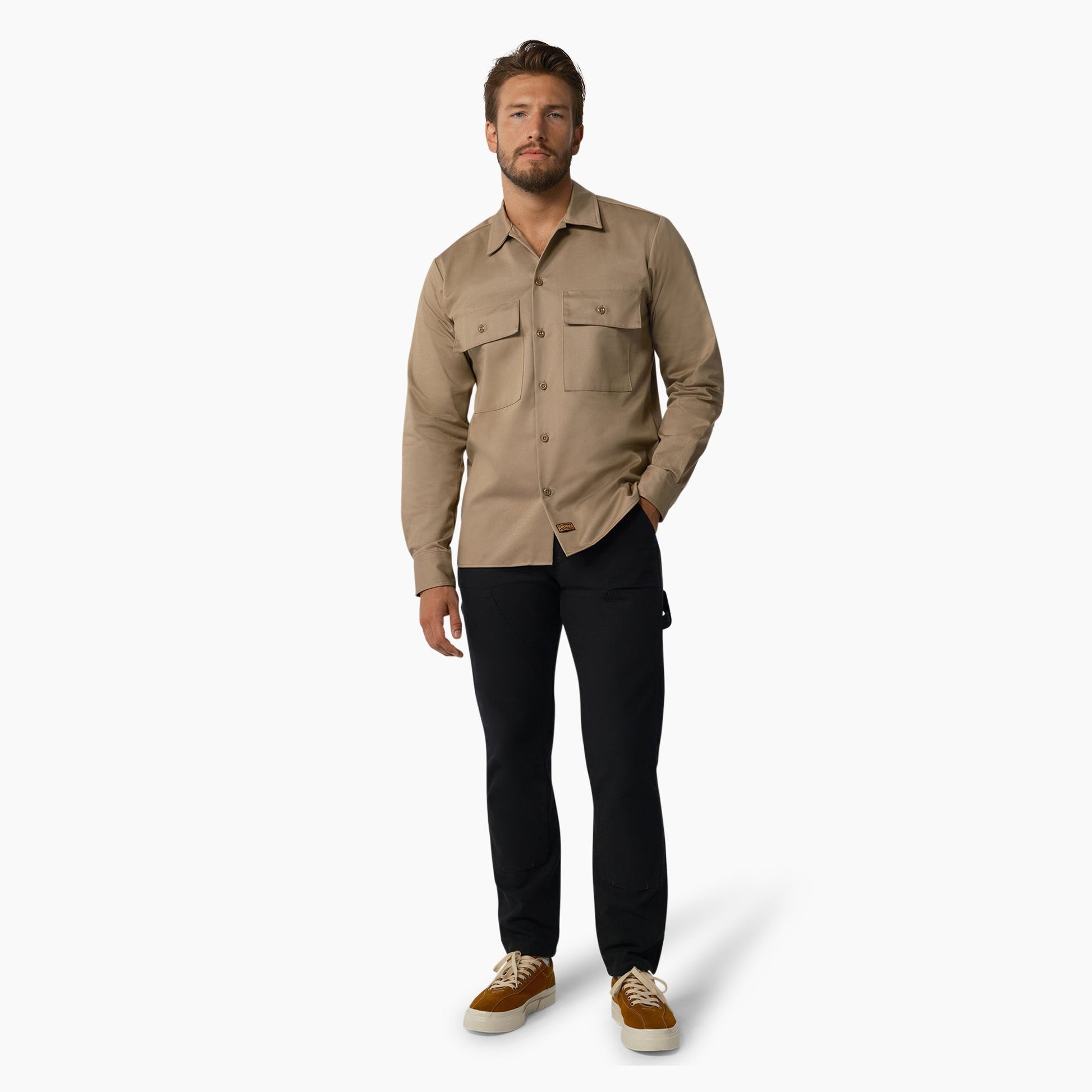 Dickies 1922 Premium Twill Long Sleeve Shirt Dickies Men|Sale