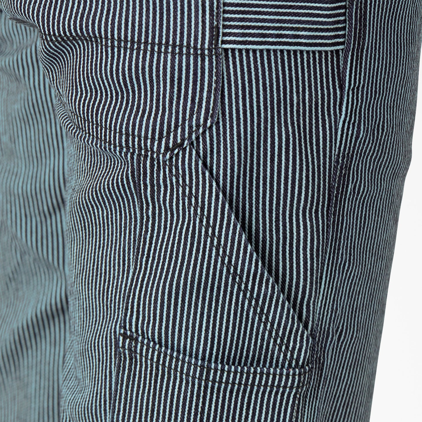Women's FLEX Relaxed Fit Hickory Stripe Carpenter Pants Dickies Women