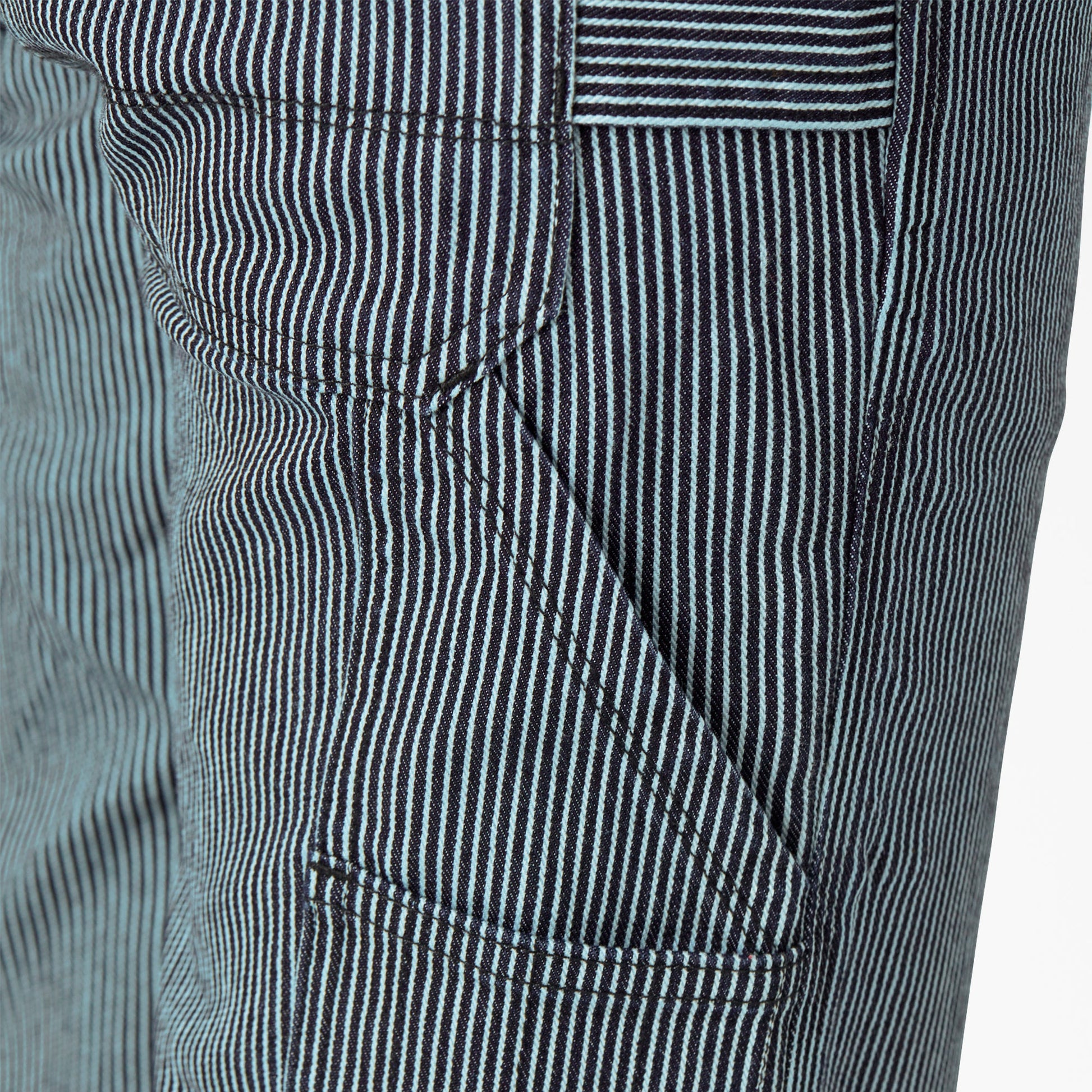 Women's FLEX Relaxed Fit Hickory Stripe Carpenter Pants Dickies Women