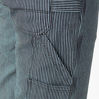 Women's FLEX Relaxed Fit Hickory Stripe Carpenter Pants Dickies Women