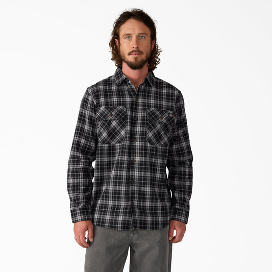 Long Sleeve Flannel Work Shirt Dickies Men