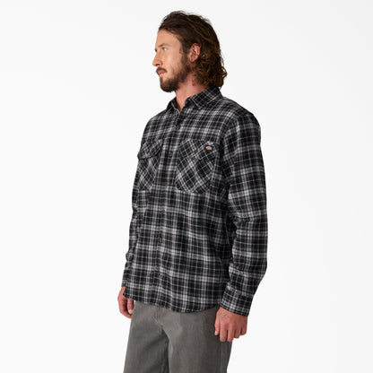 Long Sleeve Flannel Work Shirt Dickies Men
