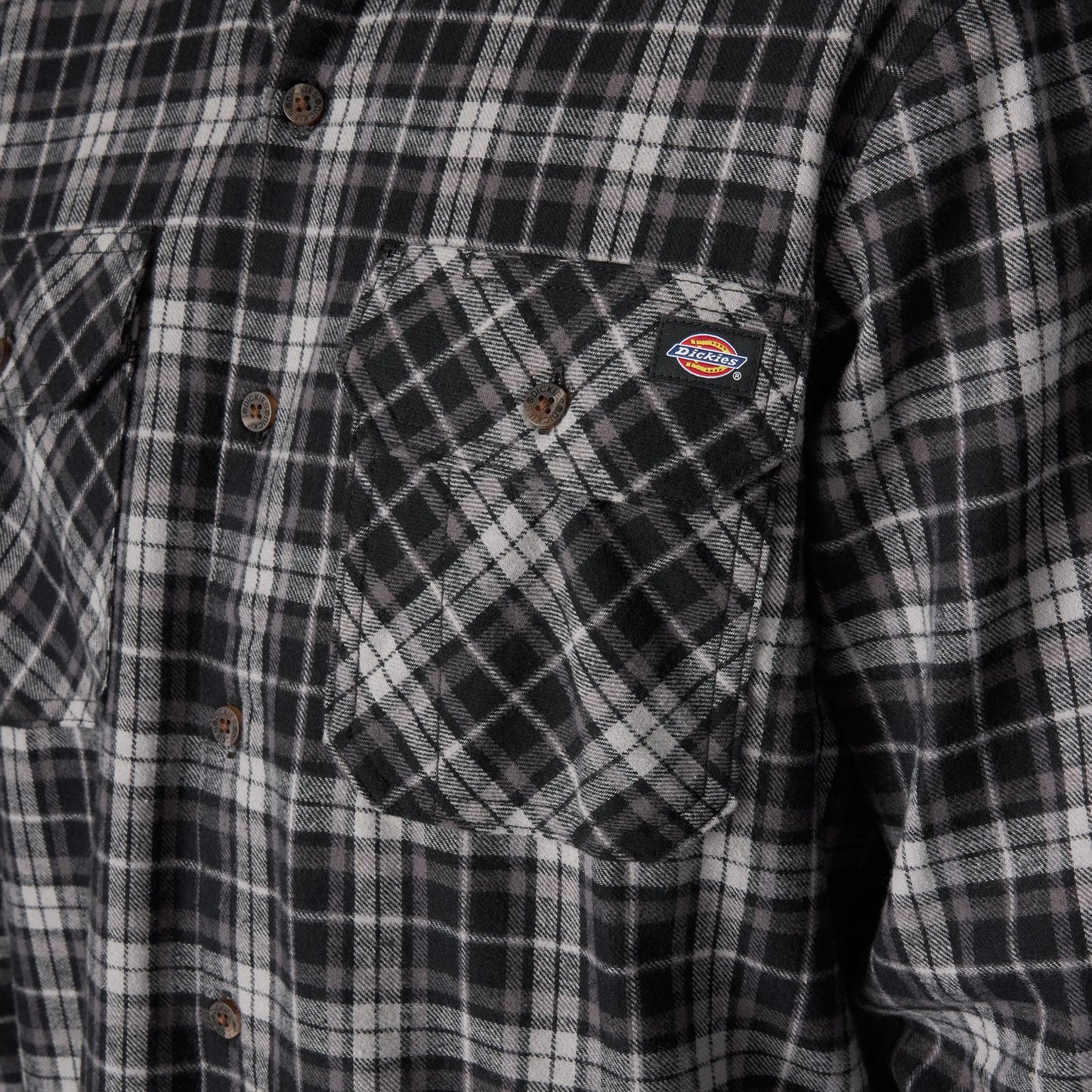 Long Sleeve Flannel Work Shirt Dickies Men