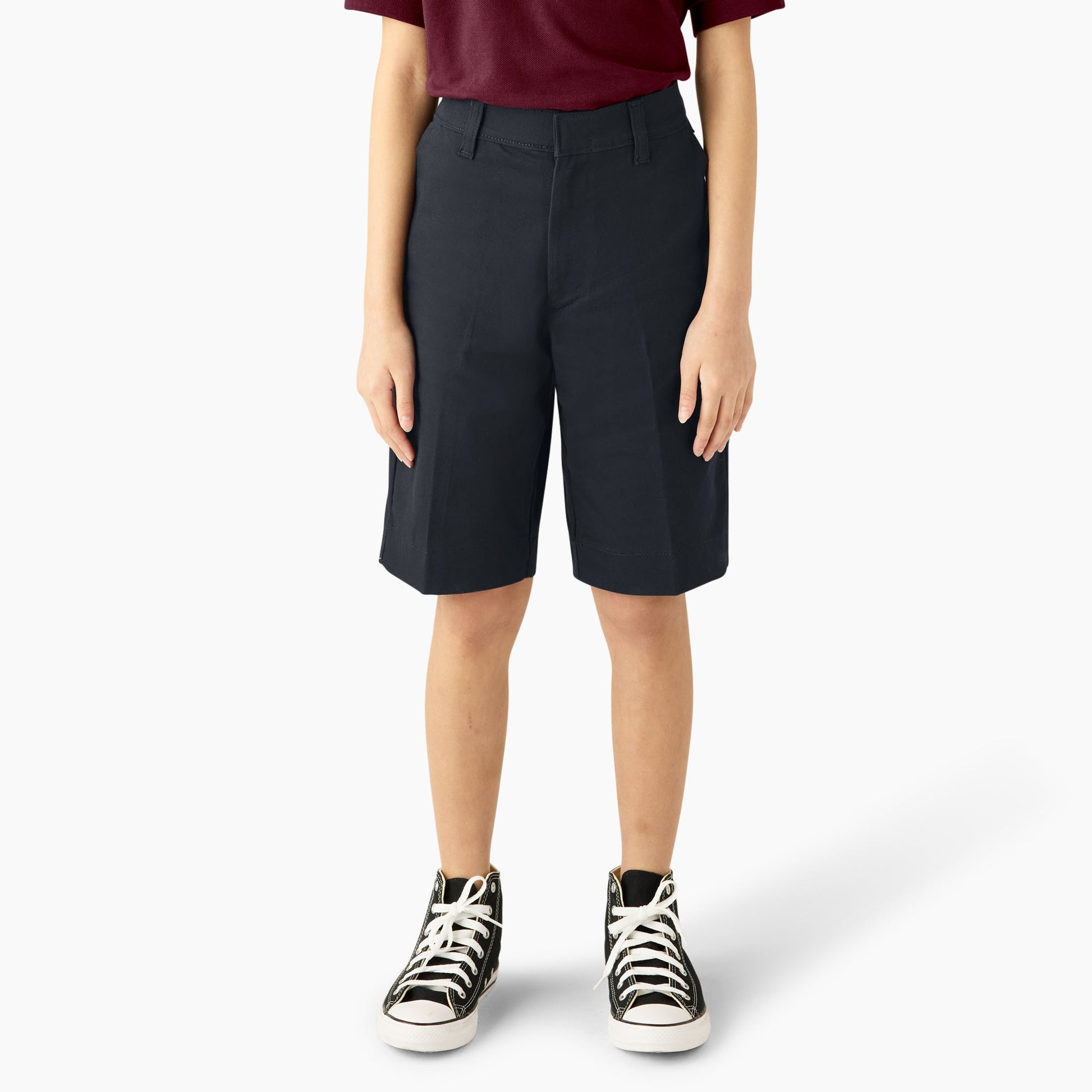 Girls' Classic Fit Bermuda Shorts, 4-20 Dickies Kids