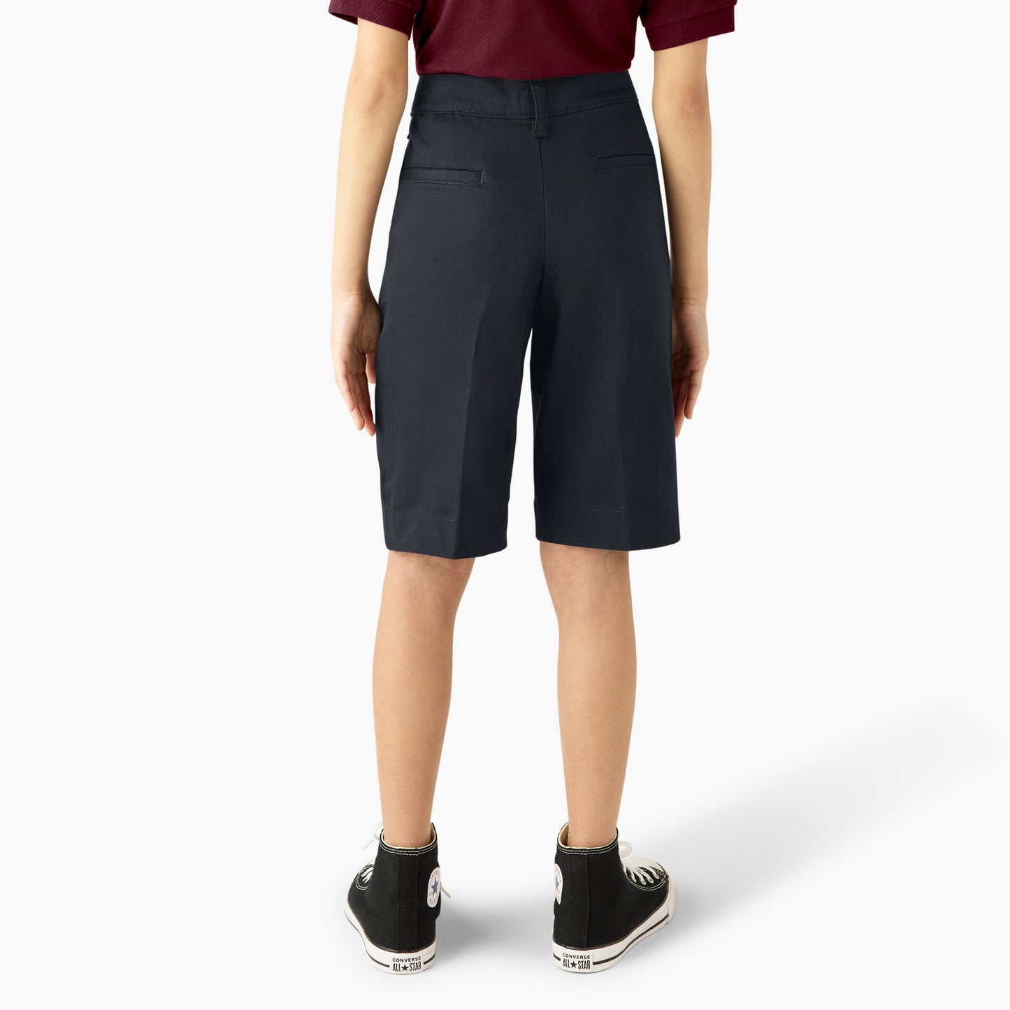 Girls' Classic Fit Bermuda Shorts, 4-20 Dickies Kids