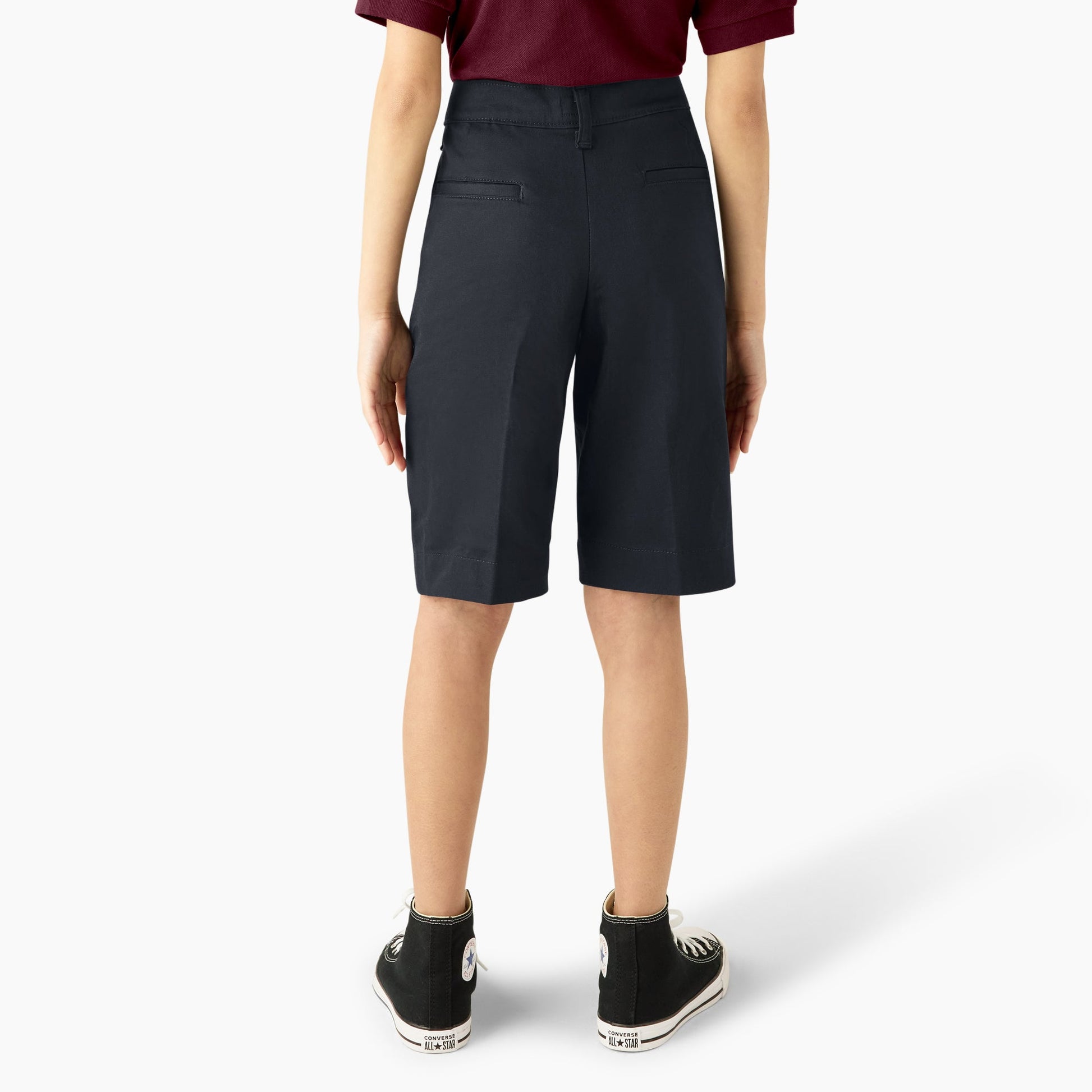 Girls' Classic Fit Bermuda Shorts, 4-20 Dickies Kids