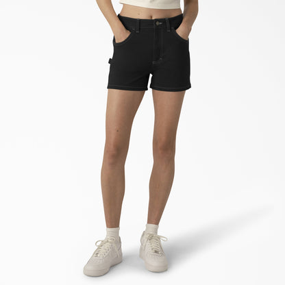 Women's Carpenter Shorts, 3" Dickies Women