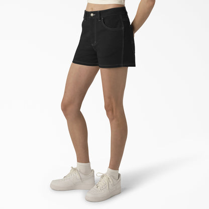 Women's Carpenter Shorts, 3" Dickies Women