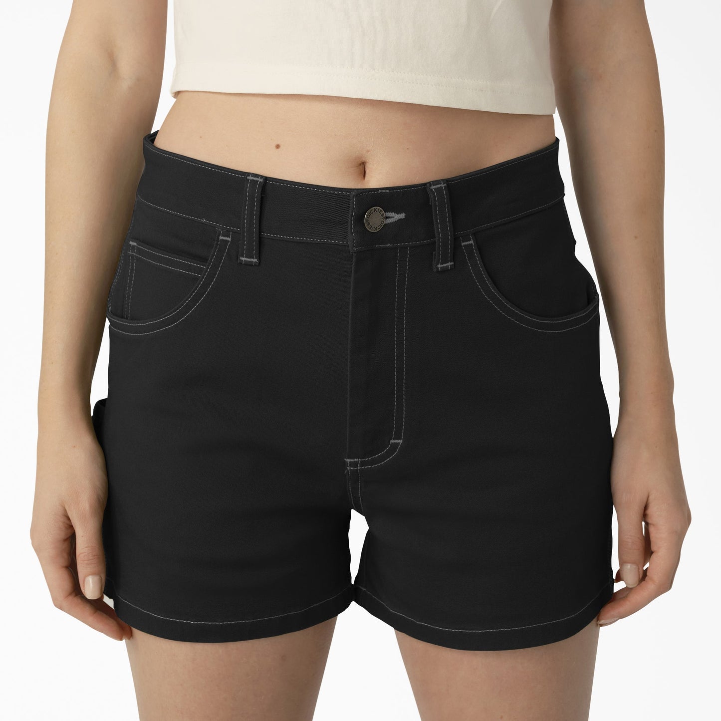 Women's Carpenter Shorts, 3" Dickies Women