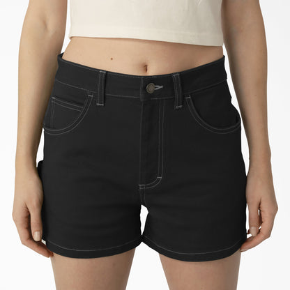 Women's Carpenter Shorts, 3" Dickies Women