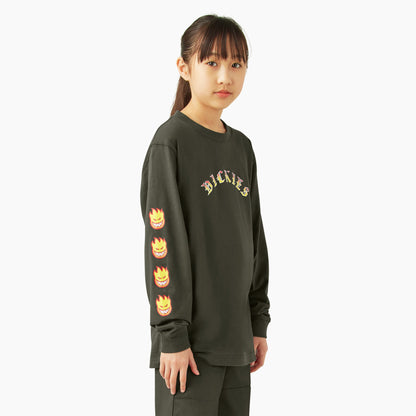 Dickies X Spitfire Kids’ Long Sleeve T-Shirt Dickies Sale