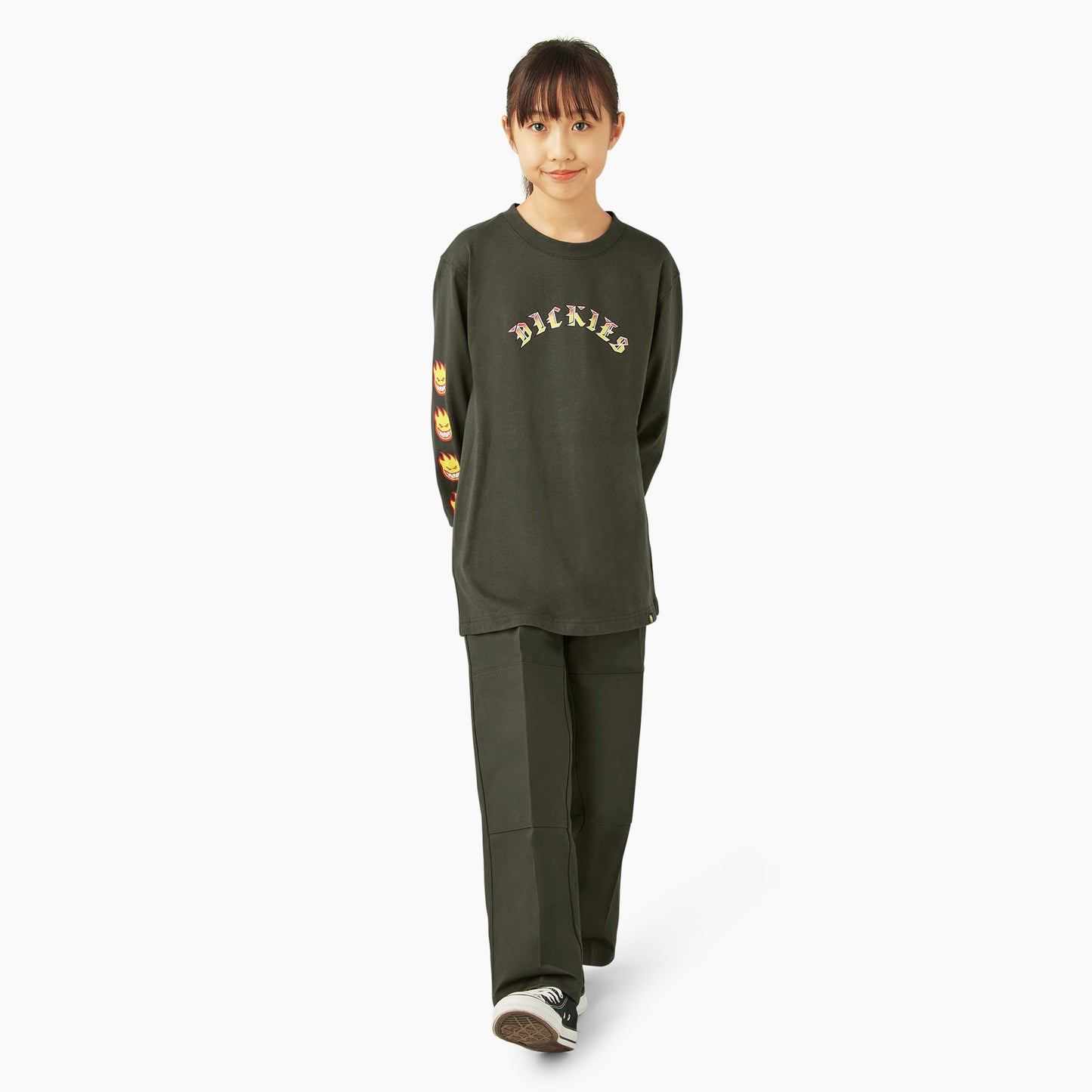 Dickies X Spitfire Kids’ Long Sleeve T-Shirt Dickies Sale