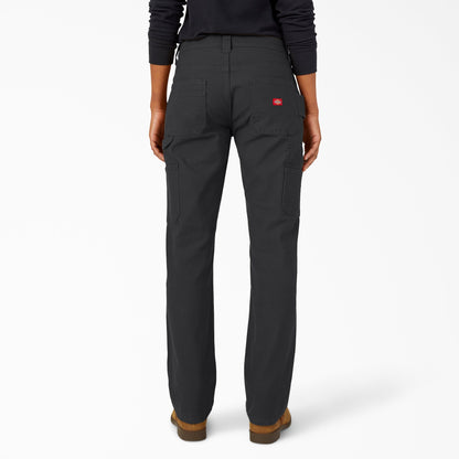 Women's FLEX Relaxed Straight Fit Duck Carpenter Pants Dickies Women