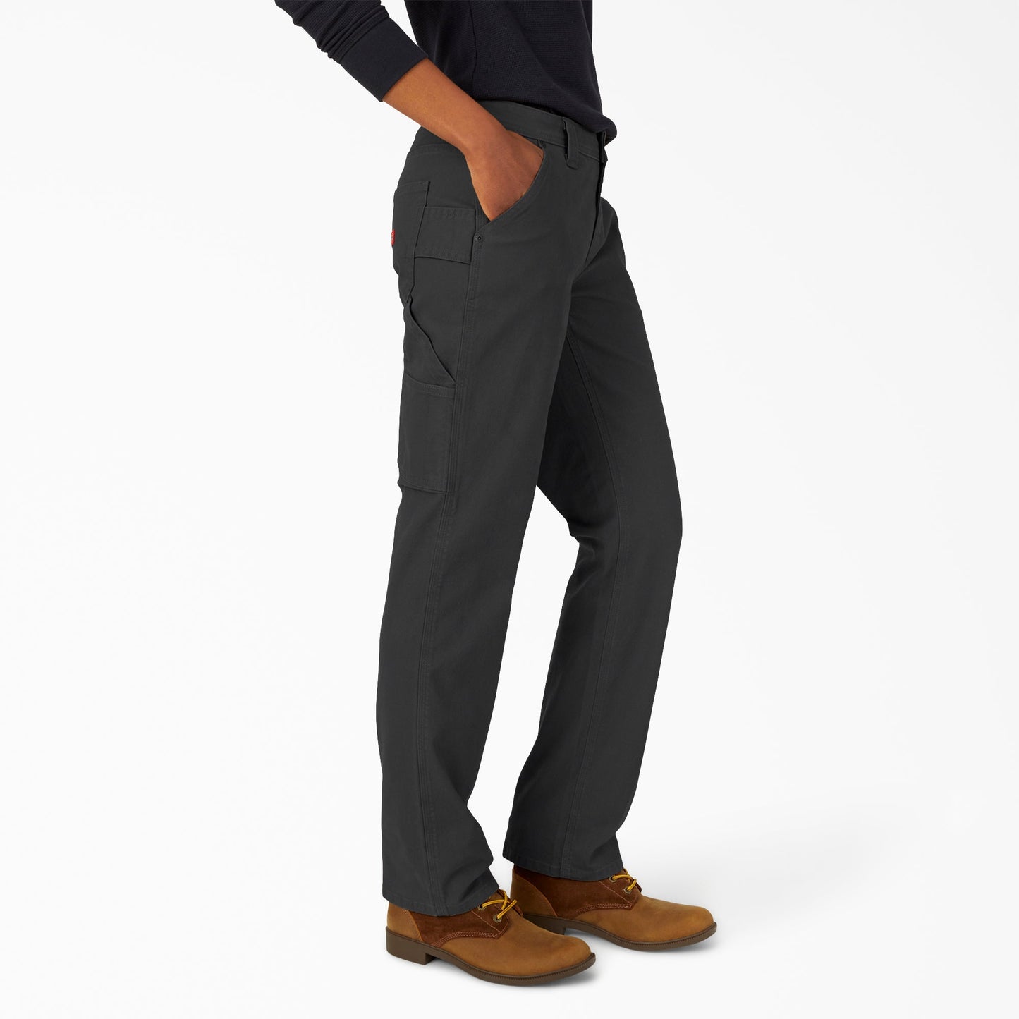 Women's FLEX Relaxed Straight Fit Duck Carpenter Pants Dickies Women