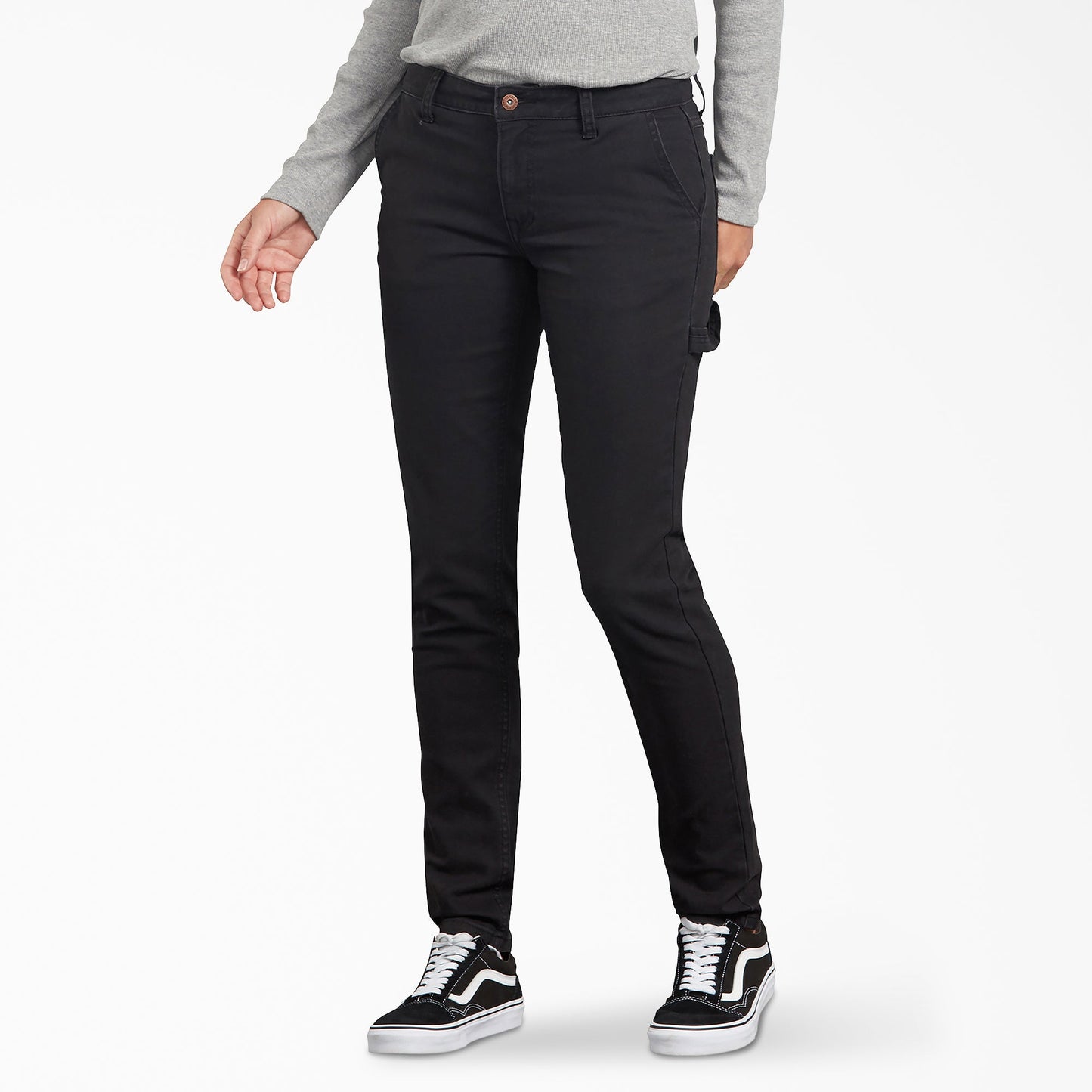 Women's FLEX Slim Fit Duck Carpenter Pants Dickies Women