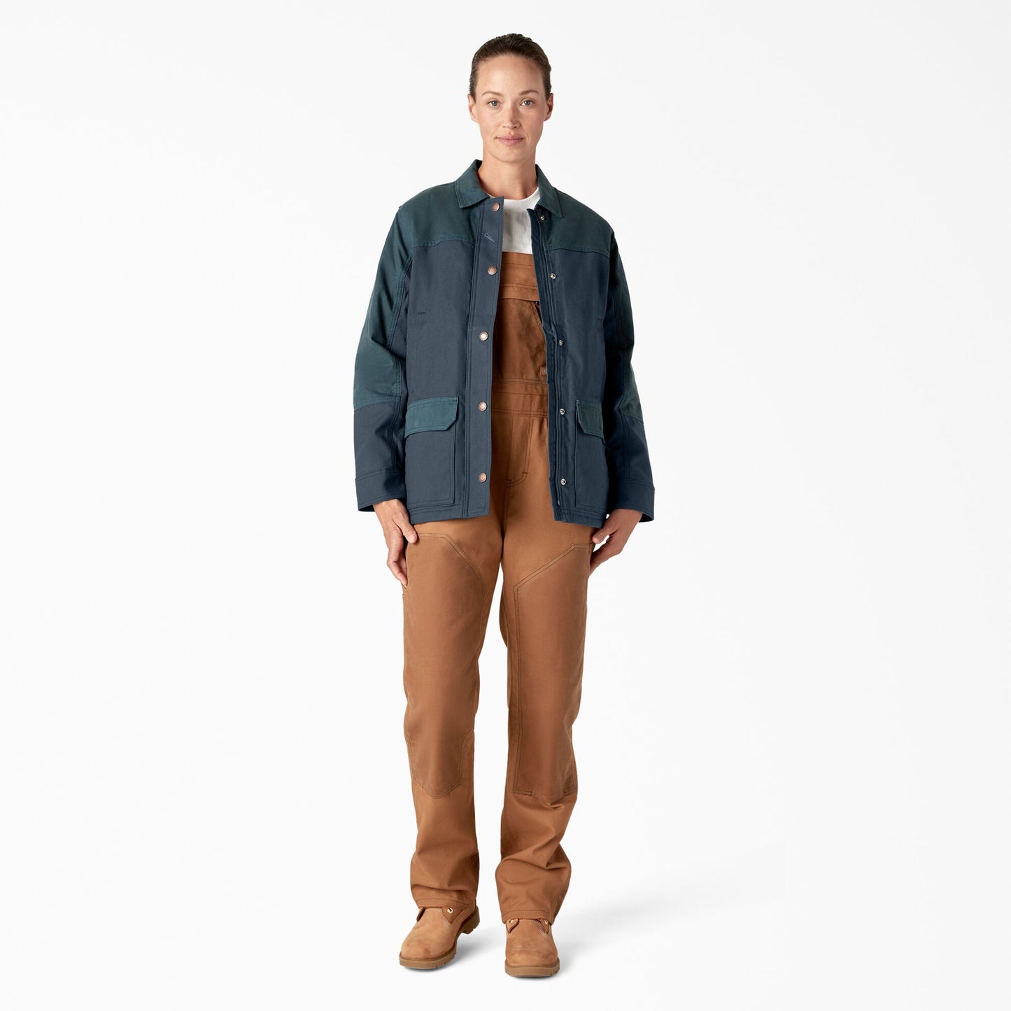Women's Waxed Canvas Chore Coat Dickies Women