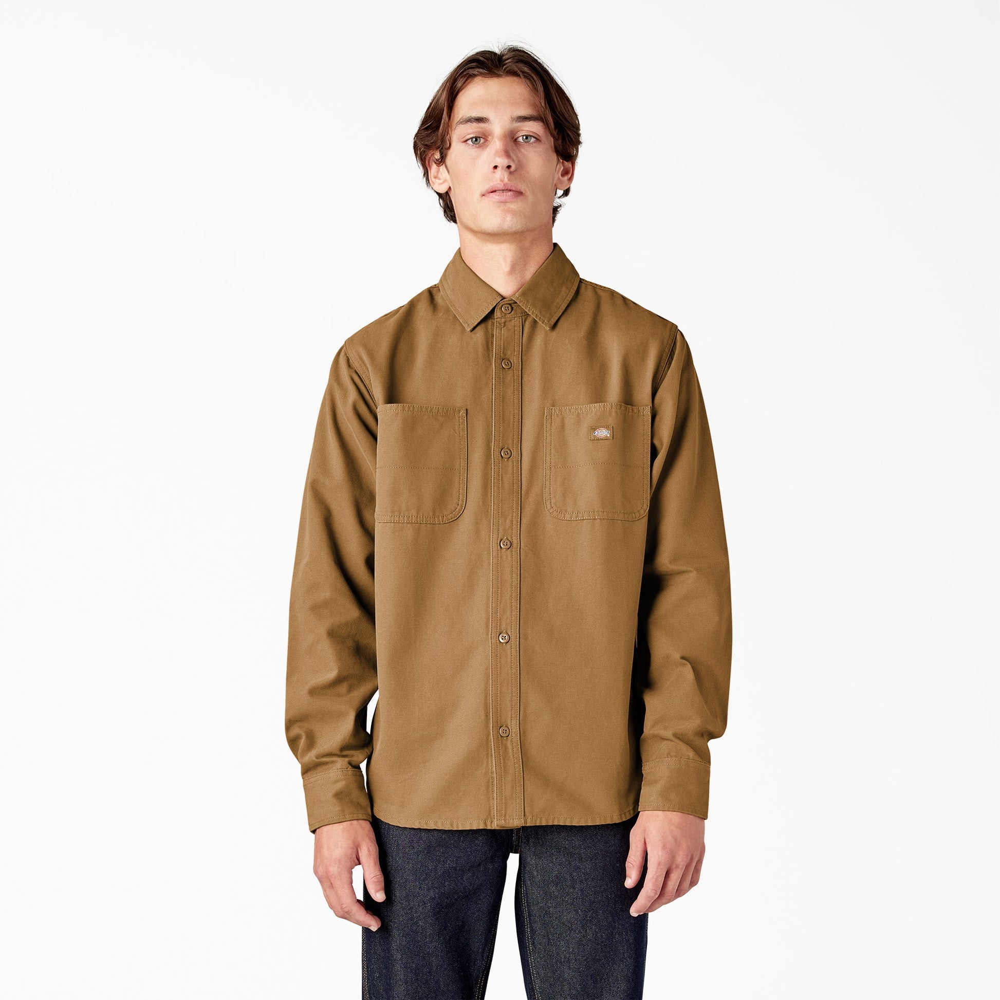 Duck Canvas Long Sleeve Utility Shirt Dickies Sale
