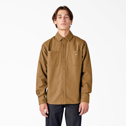 Duck Canvas Long Sleeve Utility Shirt Dickies Sale