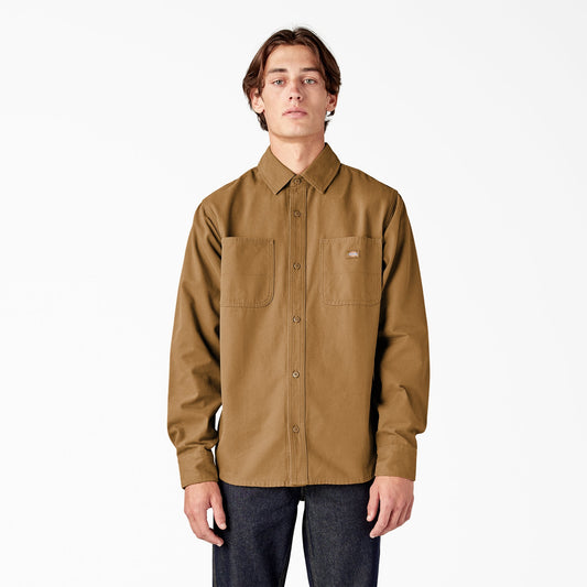 Duck Canvas Long Sleeve Utility Shirt Dickies Sale