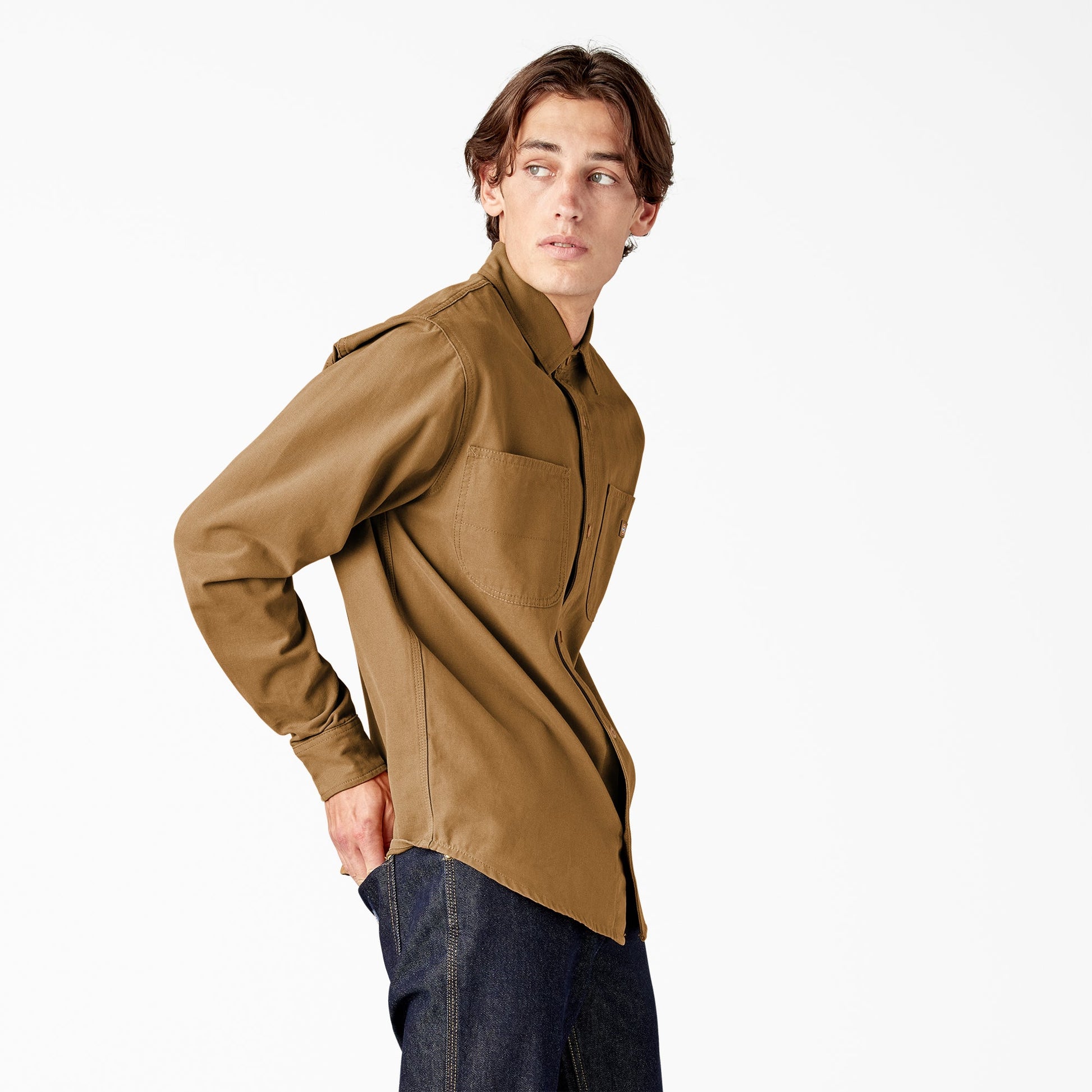 Duck Canvas Long Sleeve Utility Shirt Dickies Sale