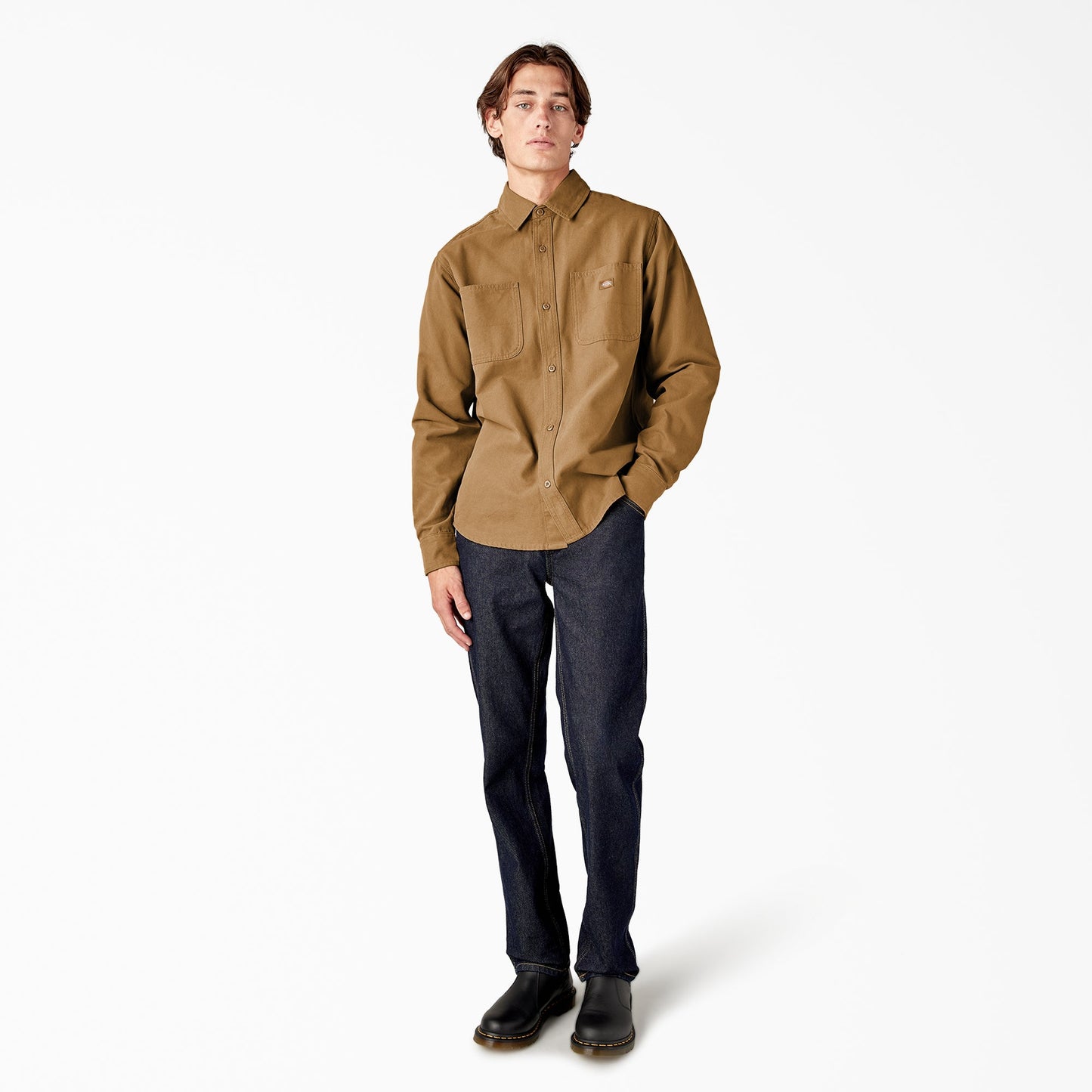 Duck Canvas Long Sleeve Utility Shirt Dickies Sale