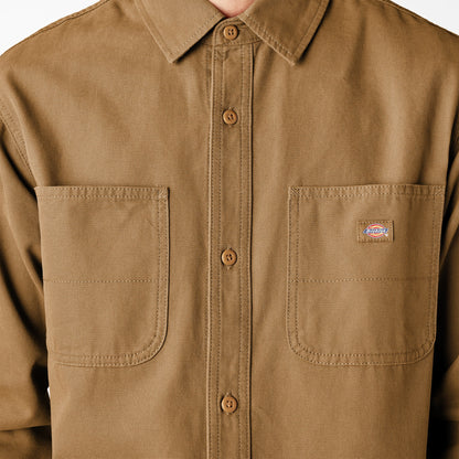 Duck Canvas Long Sleeve Utility Shirt Dickies Sale
