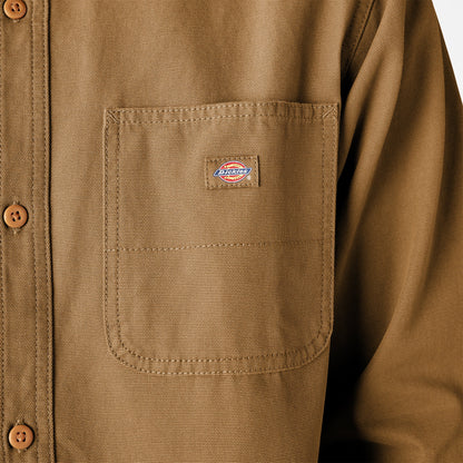 Duck Canvas Long Sleeve Utility Shirt Dickies Sale