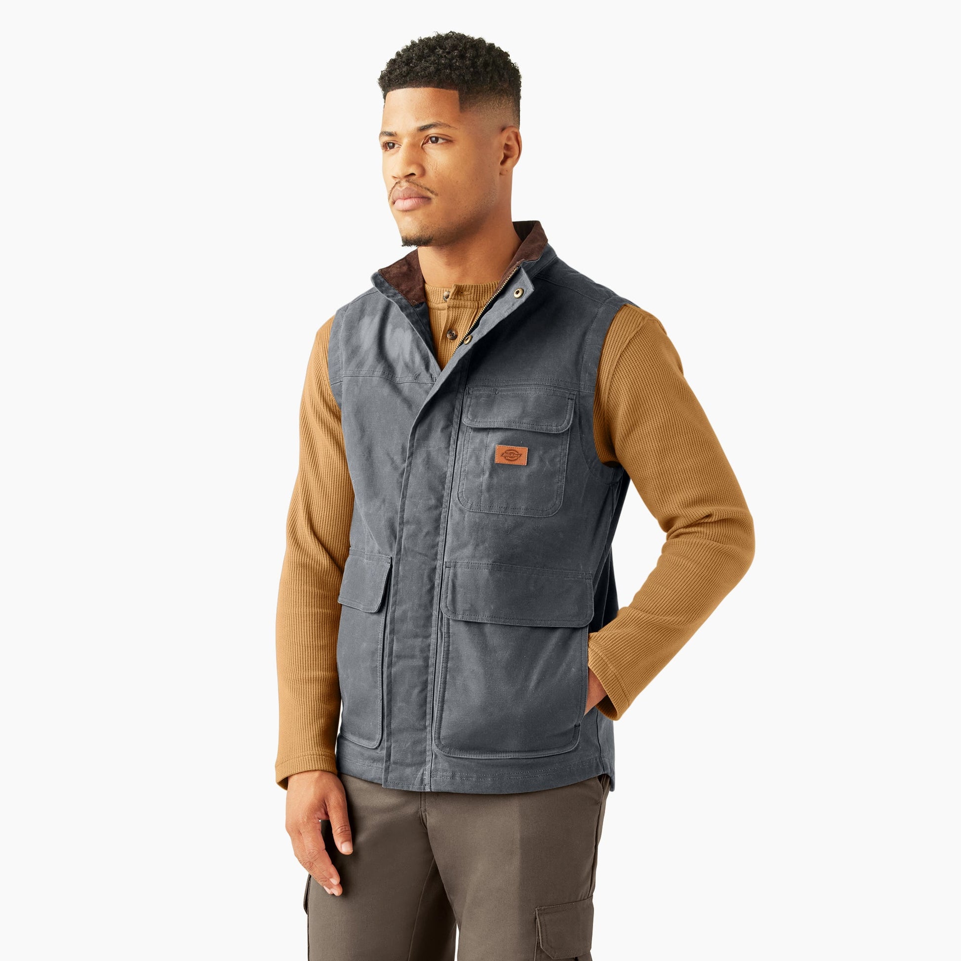 Fully Waxed Canvas Vest Dickies Men