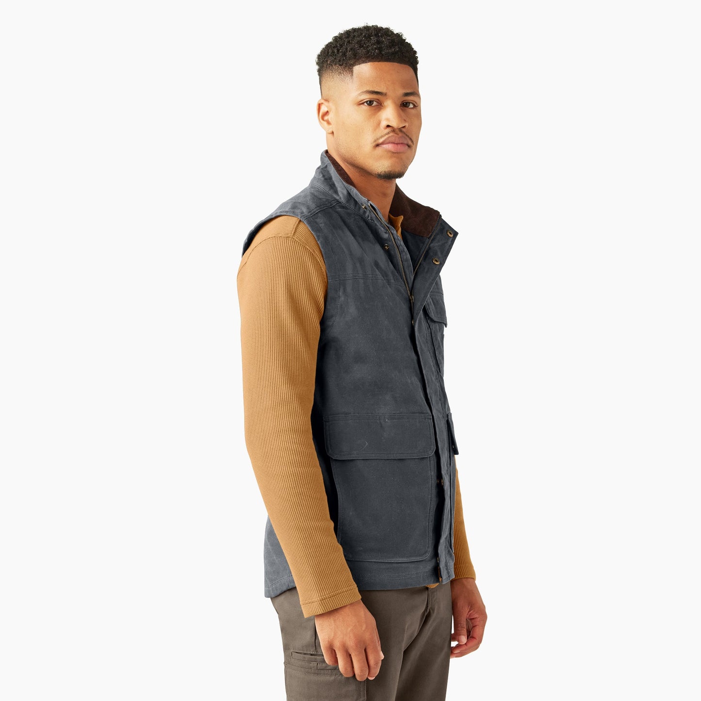 Fully Waxed Canvas Vest Dickies Men