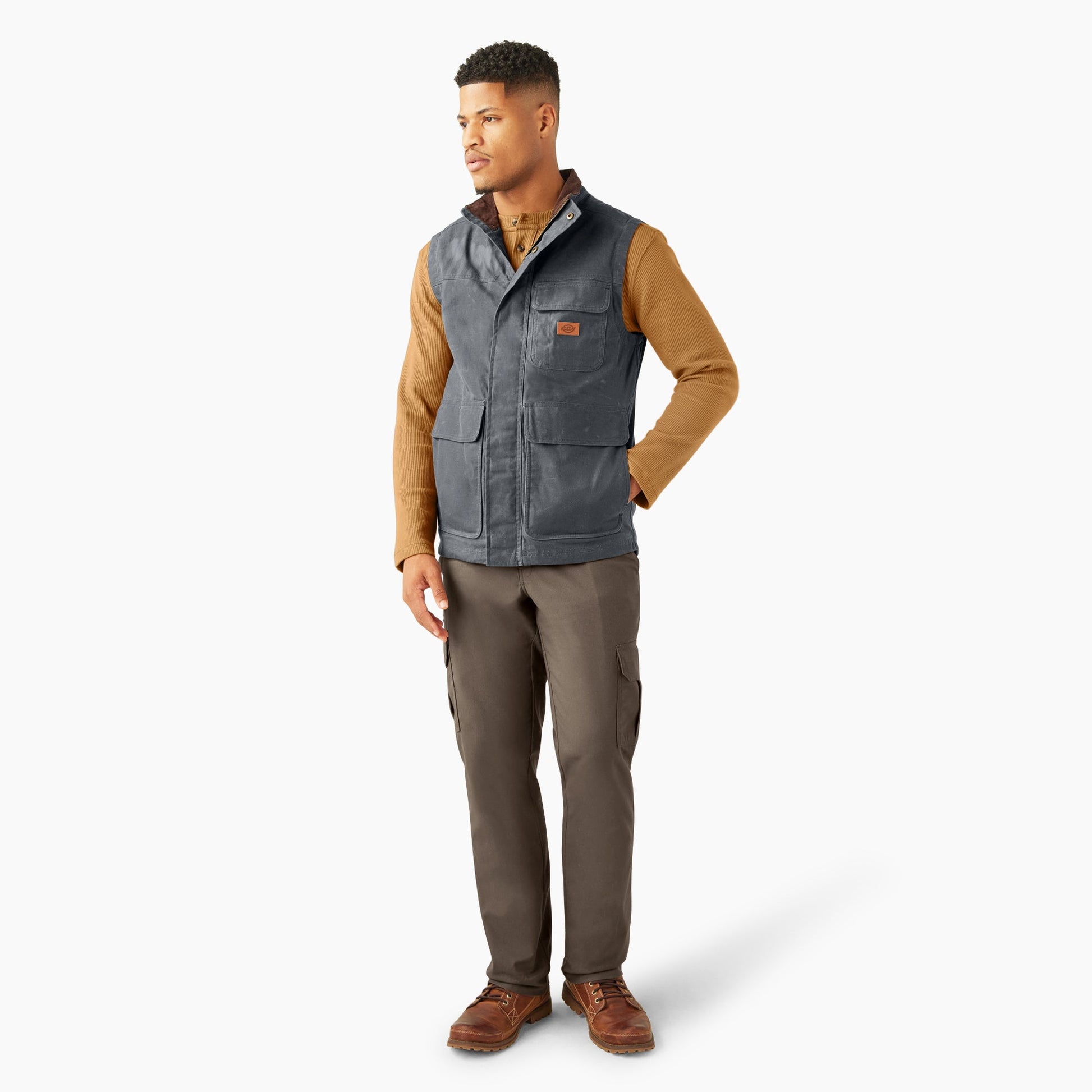 Fully Waxed Canvas Vest Dickies Men