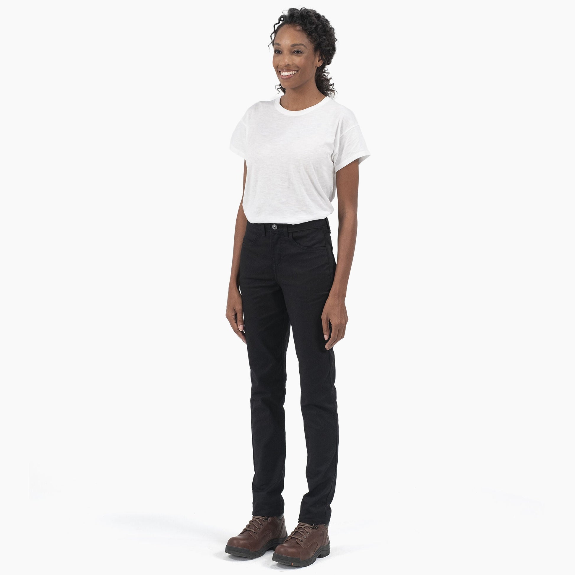 Women's High Rise Skinny Twill Pants Dickies Women