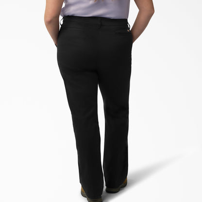 Women's Plus Slim Fit Bootcut Pants Dickies Women