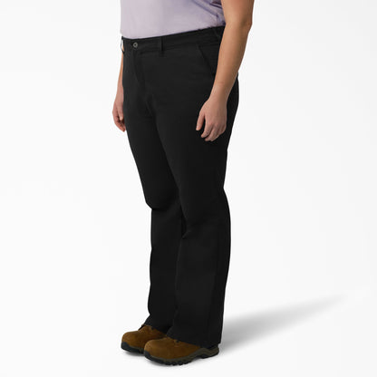 Women's Plus Slim Fit Bootcut Pants Dickies Women