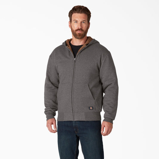 High Pile Fleece Lined Full Zip Hoodie Dickies Men|Sale