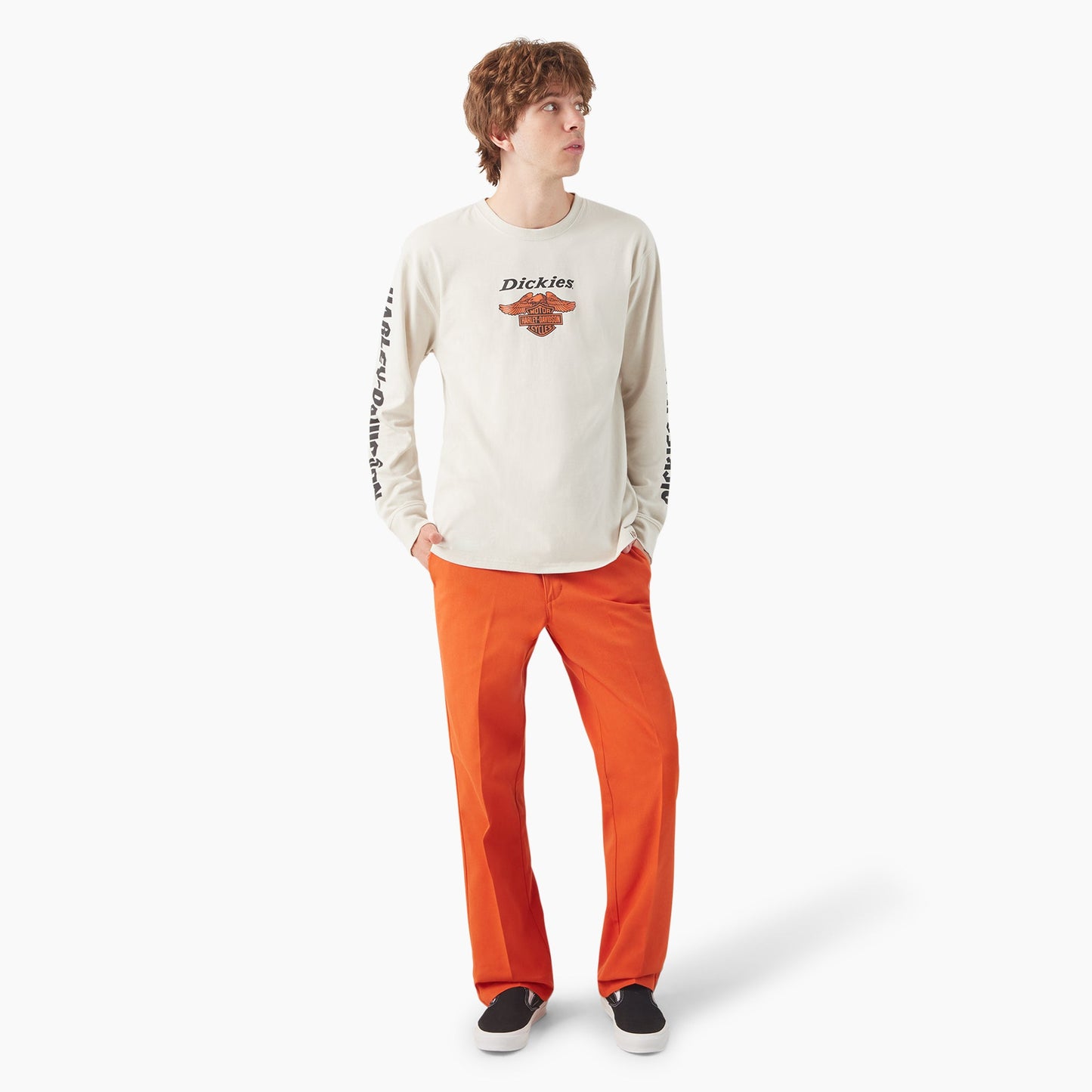 Dickies x Harley-Davidson Heavyweight Long Sleeve Eagle Tee Dickies Men