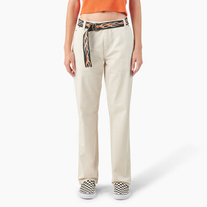 Dickies x Harley-Davidson Women’s Carpenter Pants with Belt Dickies Women